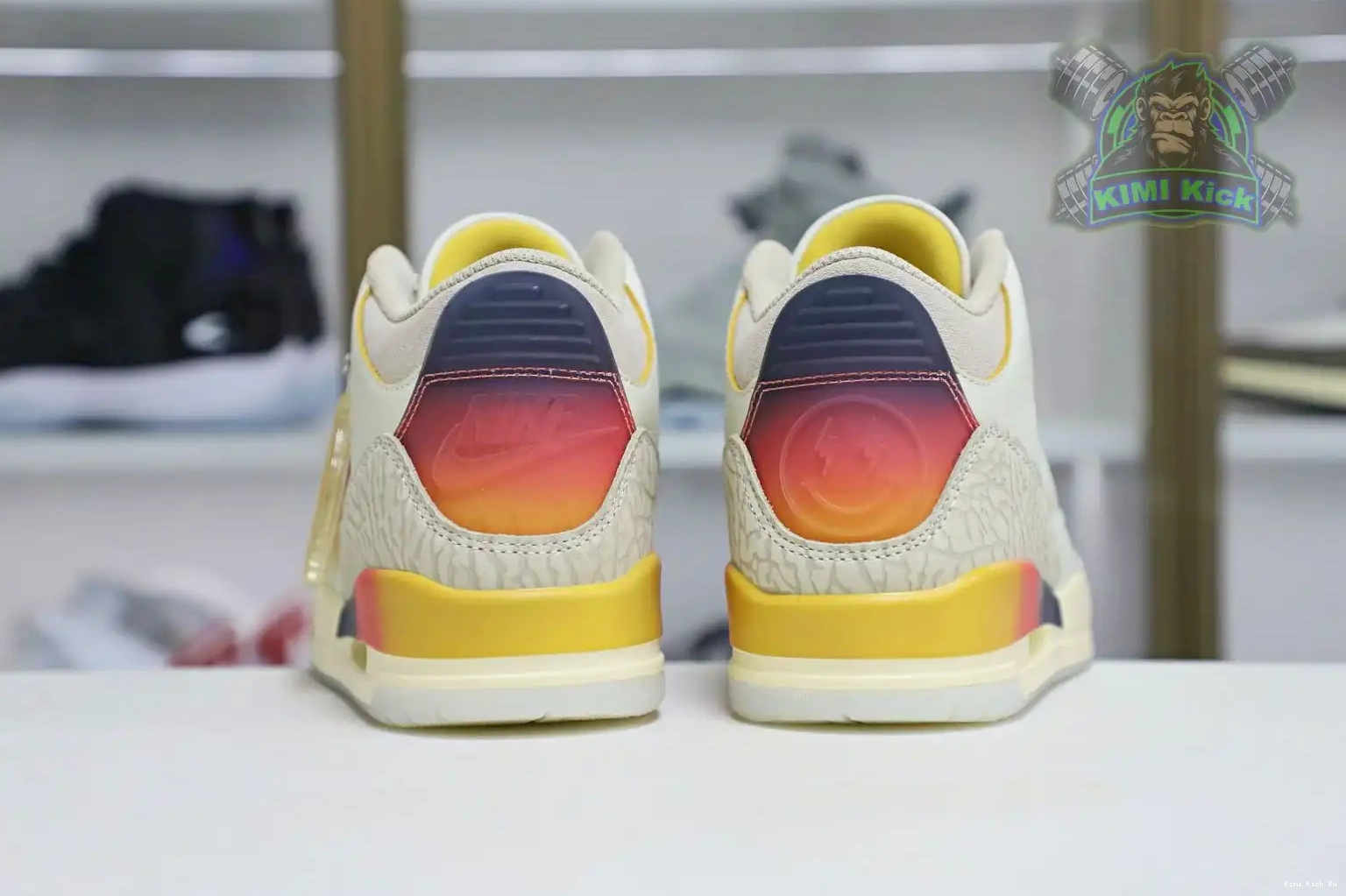 Kimikick Jordan3 x JBalvin Air Jordan 0718